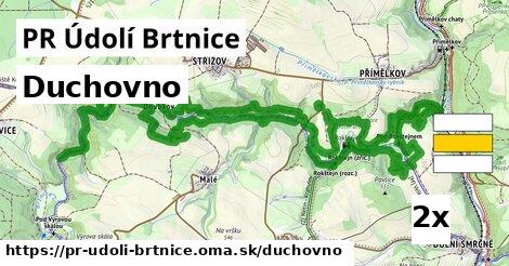 duchovno v PR Údolí Brtnice