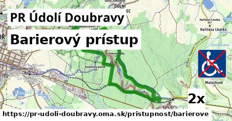 barierový prístup v PR Údolí Doubravy