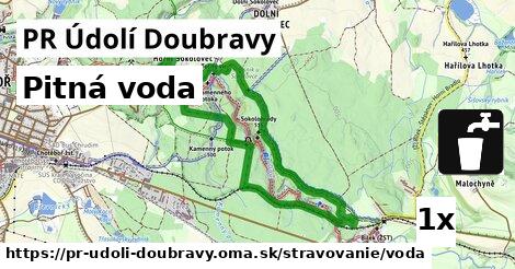 Pitná voda, PR Údolí Doubravy