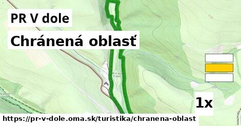 chránená oblasť v PR V dole
