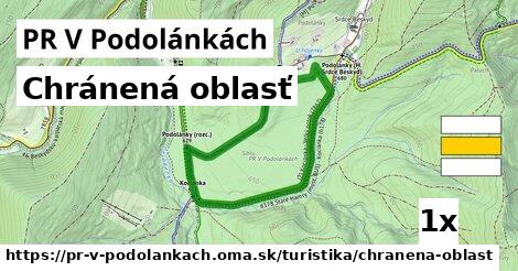 Chránená oblasť, PR V Podolánkách