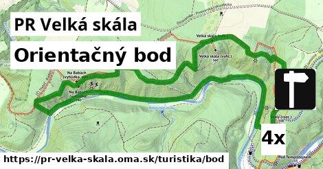 Orientačný bod, PR Velká skála