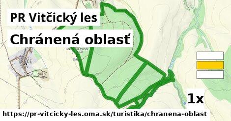 Chránená oblasť, PR Vitčický les