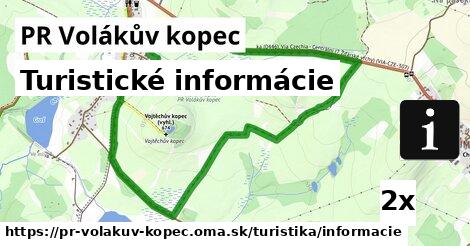 Turistické informácie, PR Volákův kopec