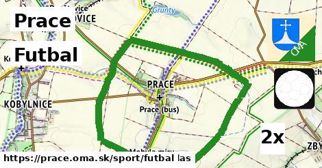 Futbal, Prace