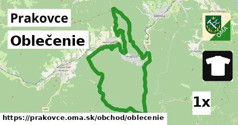 Oblečenie, Prakovce