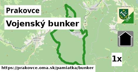 vojenský bunker v Prakovce