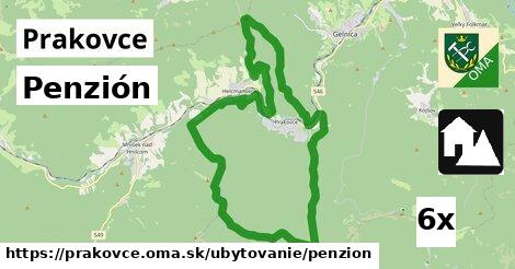 Penzión, Prakovce