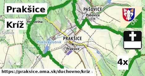 Kríž, Prakšice