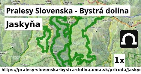 Jaskyňa, Pralesy Slovenska - Bystrá dolina