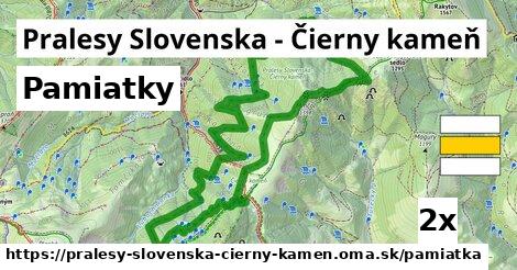 pamiatky v Pralesy Slovenska - Čierny kameň