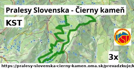 KST, Pralesy Slovenska - Čierny kameň