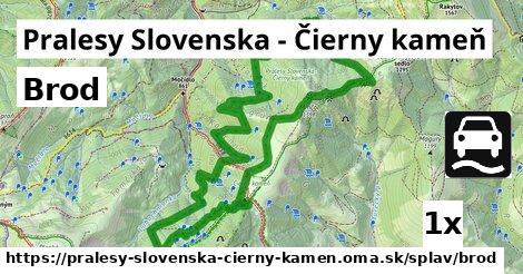 Brod, Pralesy Slovenska - Čierny kameň