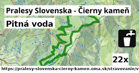 Pitná voda, Pralesy Slovenska - Čierny kameň