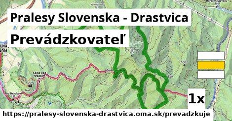 prevádzkovateľ v Pralesy Slovenska - Drastvica