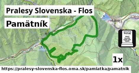 Pamätník, Pralesy Slovenska - Flos