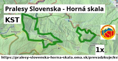 KST, Pralesy Slovenska - Horná skala