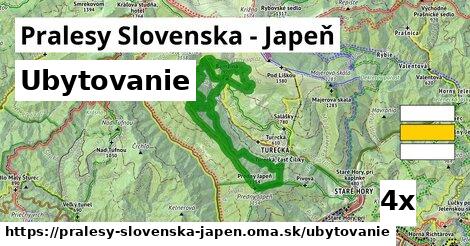 ubytovanie v Pralesy Slovenska - Japeň