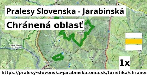 Chránená oblasť, Pralesy Slovenska - Jarabinská