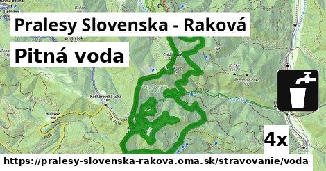 Pitná voda, Pralesy Slovenska - Raková