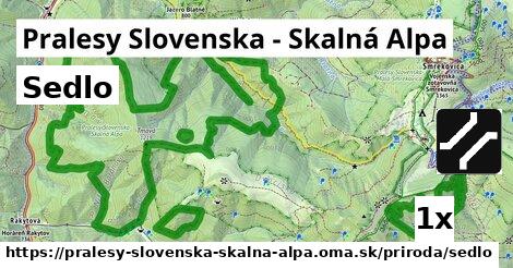 Sedlo, Pralesy Slovenska - Skalná Alpa