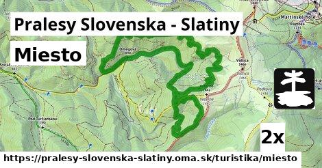 Miesto, Pralesy Slovenska - Slatiny