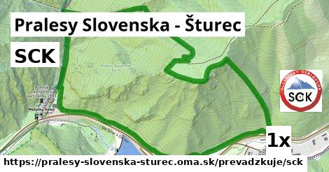 SCK, Pralesy Slovenska - Šturec