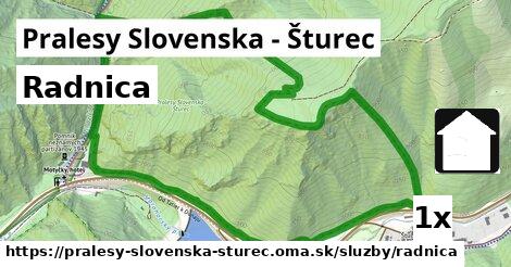 Radnica, Pralesy Slovenska - Šturec