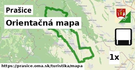 Orientačná mapa, Prašice