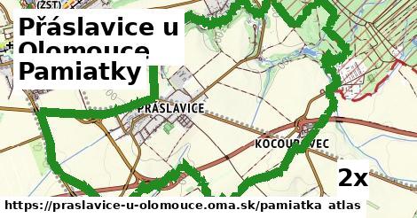 pamiatky v Přáslavice u Olomouce