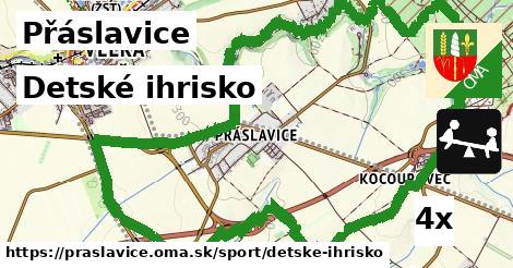 detské ihrisko v Přáslavice