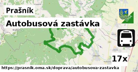 Autobusová zastávka, Prašník