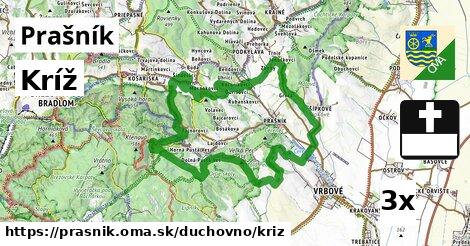 Kríž, Prašník