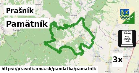 Pamätník, Prašník