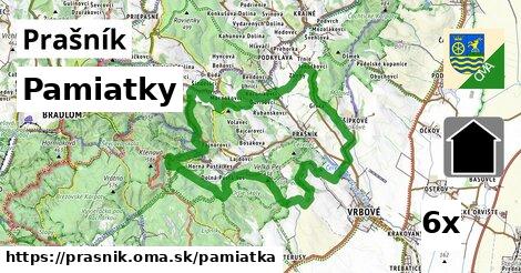 pamiatky v Prašník