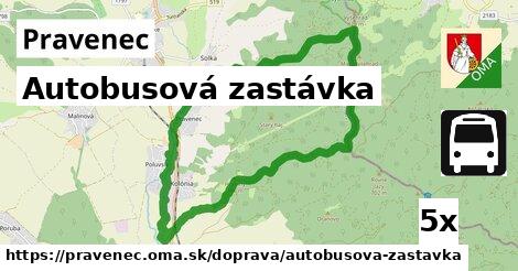 Autobusová zastávka, Pravenec