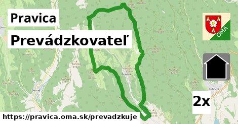 prevádzkovateľ v Pravica