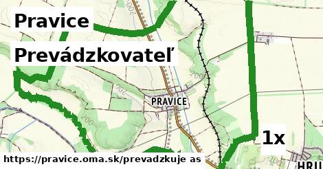 prevádzkovateľ v Pravice