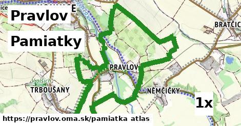 pamiatky v Pravlov