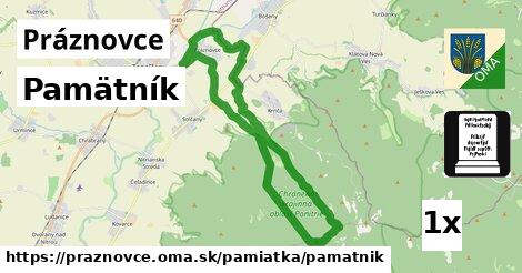 Pamätník, Práznovce