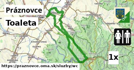 Toaleta, Práznovce