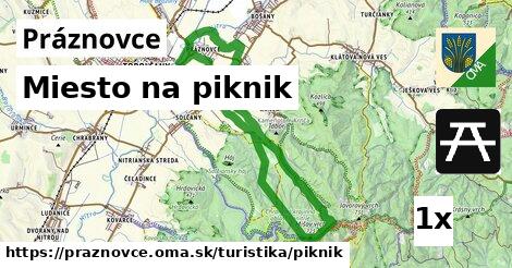 Miesto na piknik, Práznovce