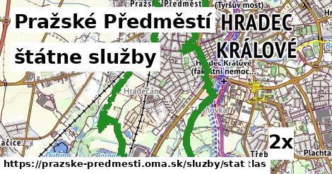 štátne služby, Pražské Předměstí