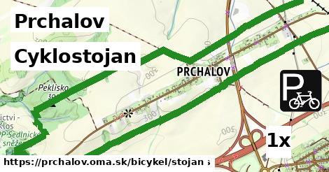 cyklostojan v Prchalov