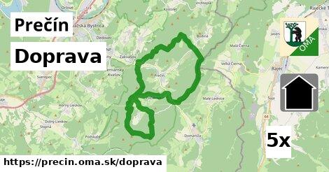 doprava v Prečín