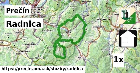 Radnica, Prečín