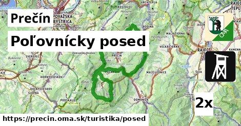 Poľovnícky posed, Prečín