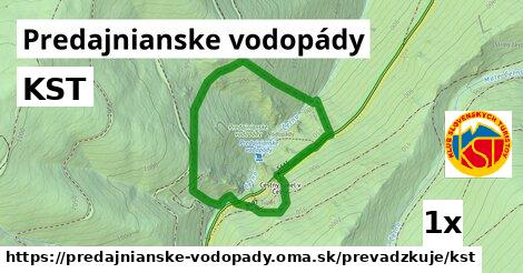 KST, Predajnianske vodopády