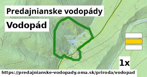 Vodopád, Predajnianske vodopády