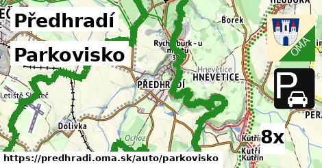 Parkovisko, Předhradí